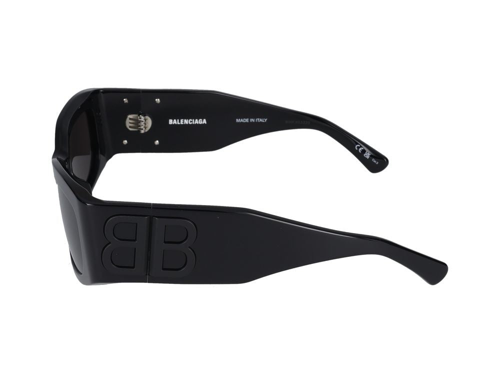 Balenciaga Sunglasses Bb0360s 001 Black Black Grey 56/18/125