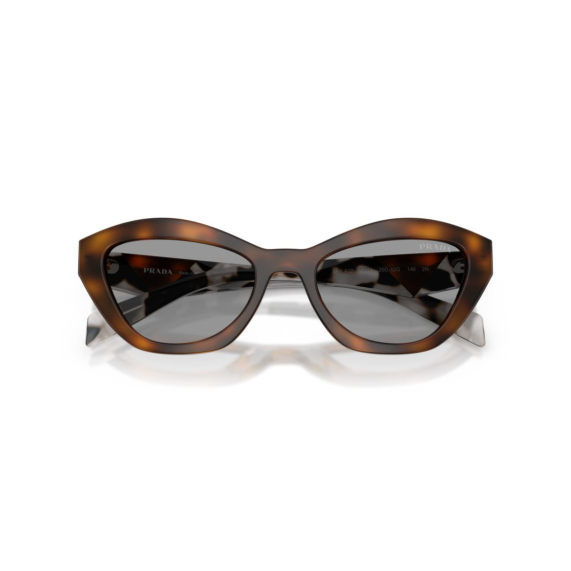 Prada 0Pr A02s Cat-Eye Tortoiseshell Sunglasses