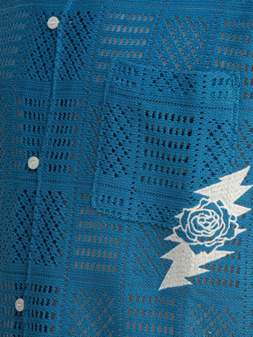 Thisisneverthat® "Gd Lightning Mesh" Shirt