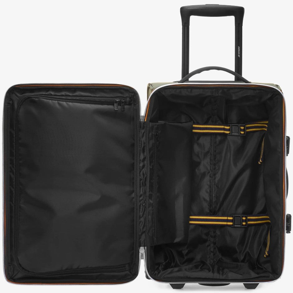 K-Way Blossac Ripstop Wheeled Travel Bag