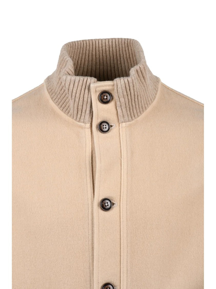 Circolo 1901 Beige Virgin Wool Jacket