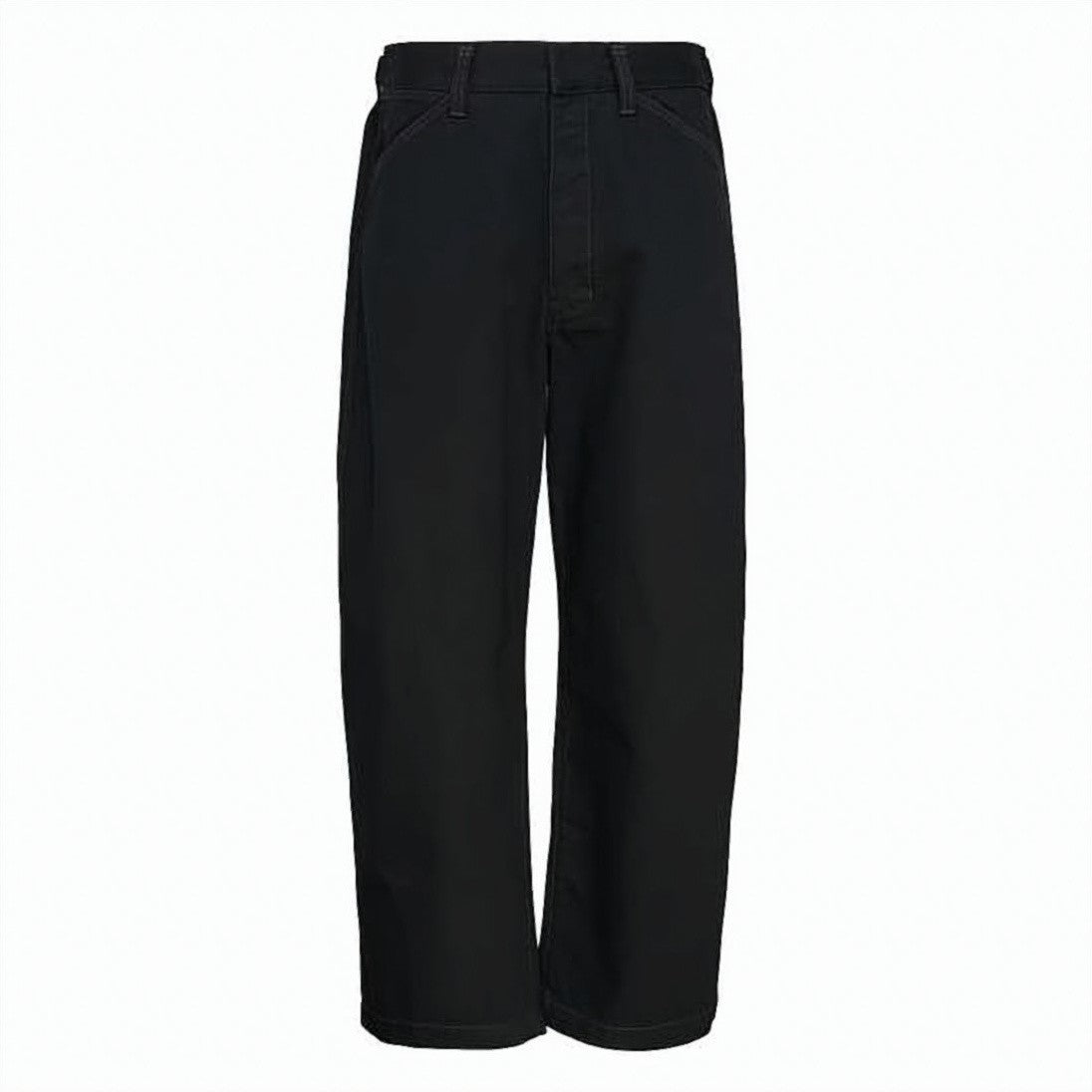 Lemaire Straight-Leg Pants With Classic Waistband And Minimalist Design