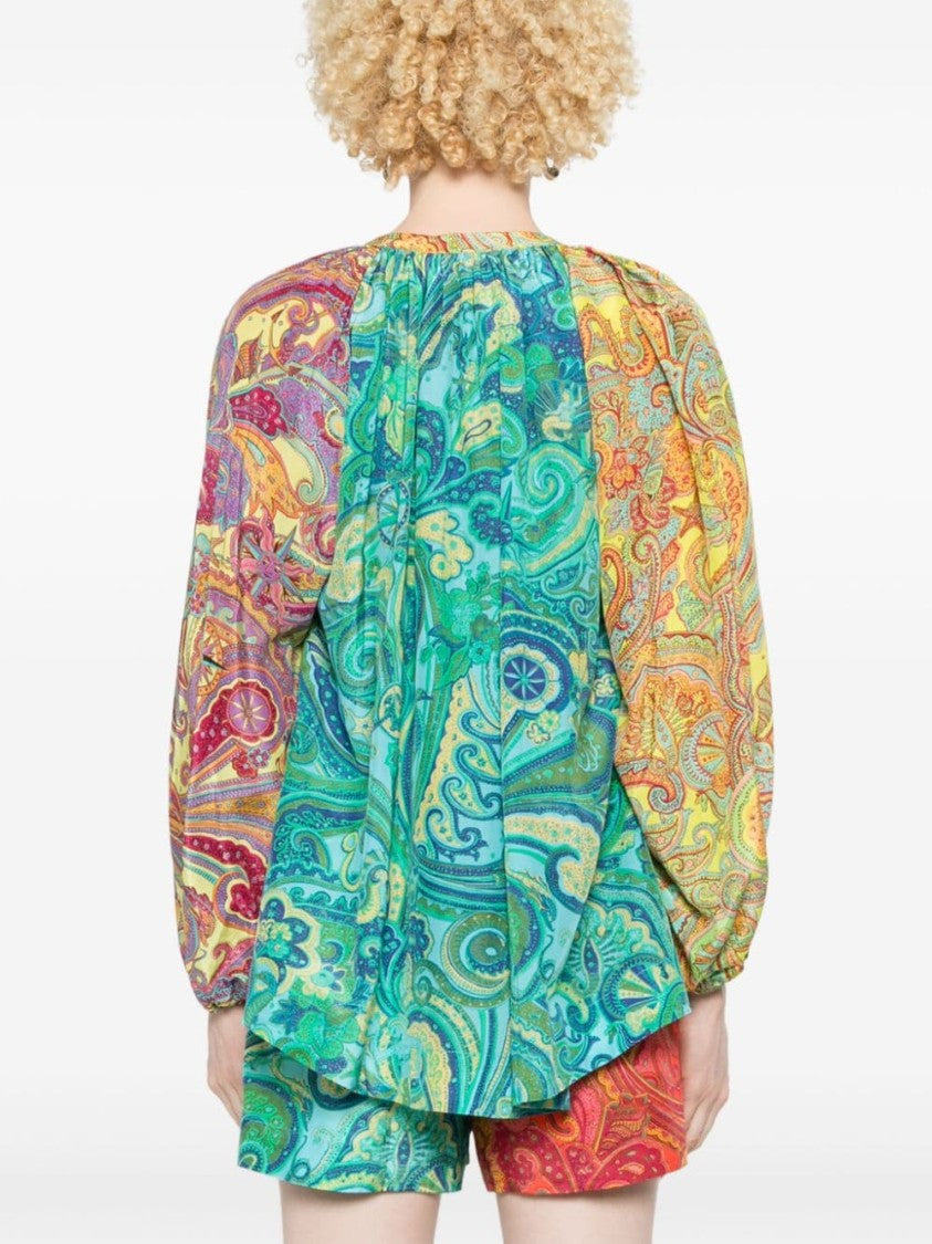 Alemais Ceto Spliced Blouse