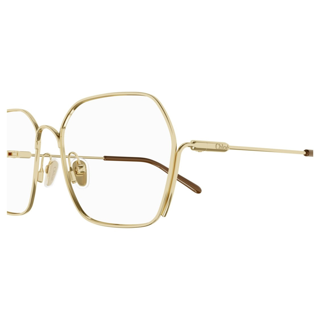 Chloé Ch0208o Geometric Oversized Square Eyeglasses