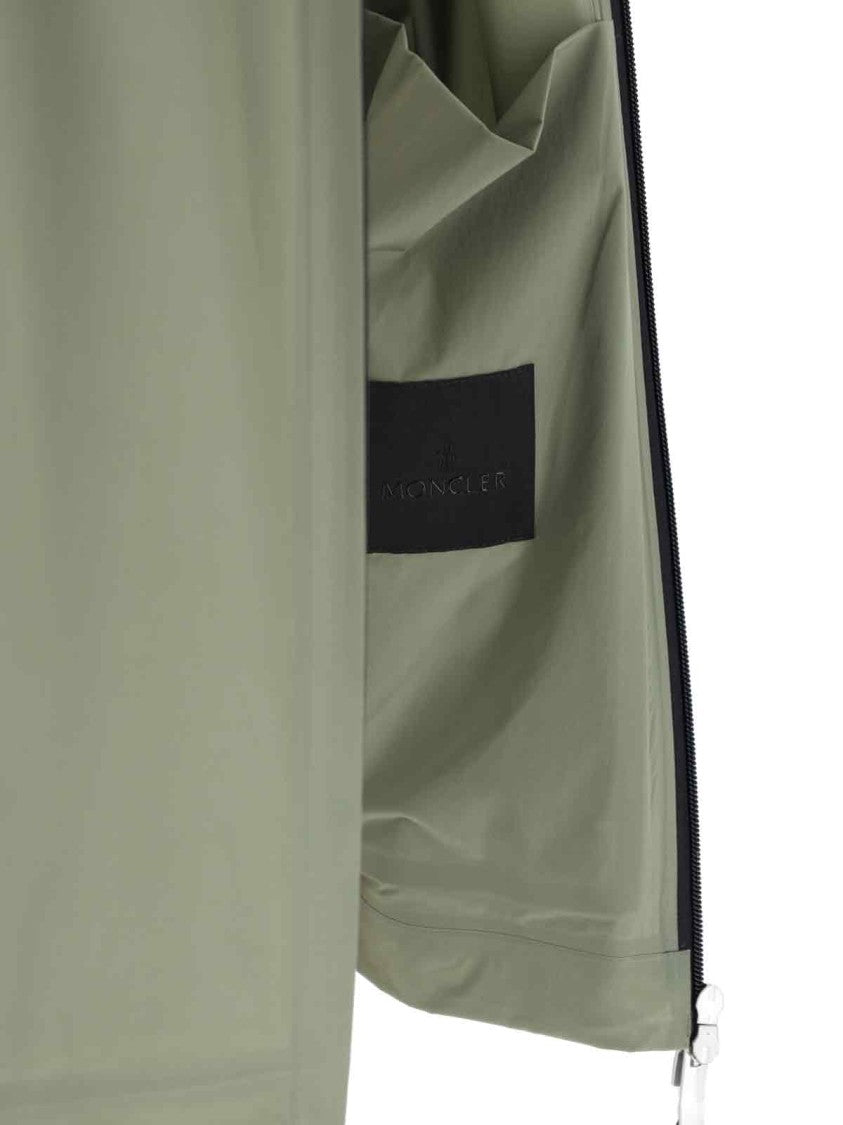 Moncler "Chalvine" Zip-Up Jacket Green