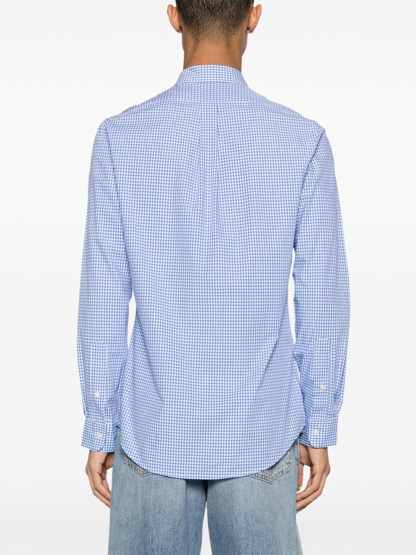 Polo Ralph Lauren Long-Sleeve Button-Up Shirt With Checkered Pattern