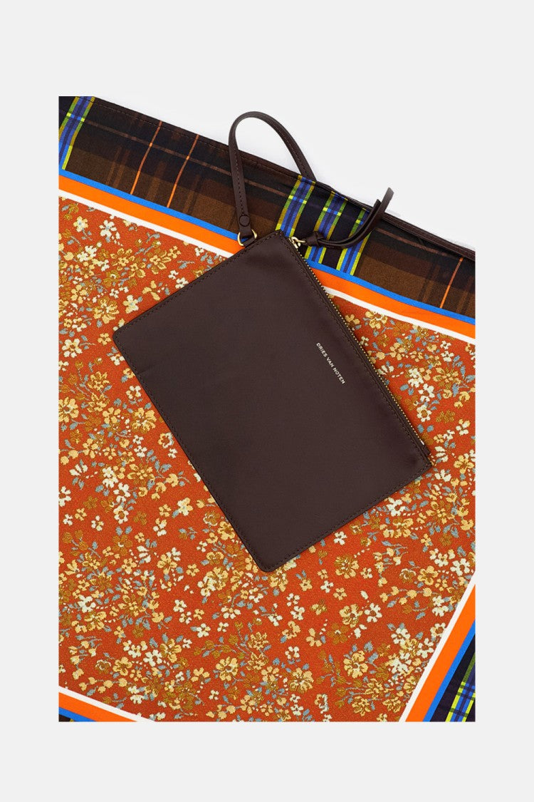 Dries Van Noten Scarf Printed Viscose Shoulder Bag