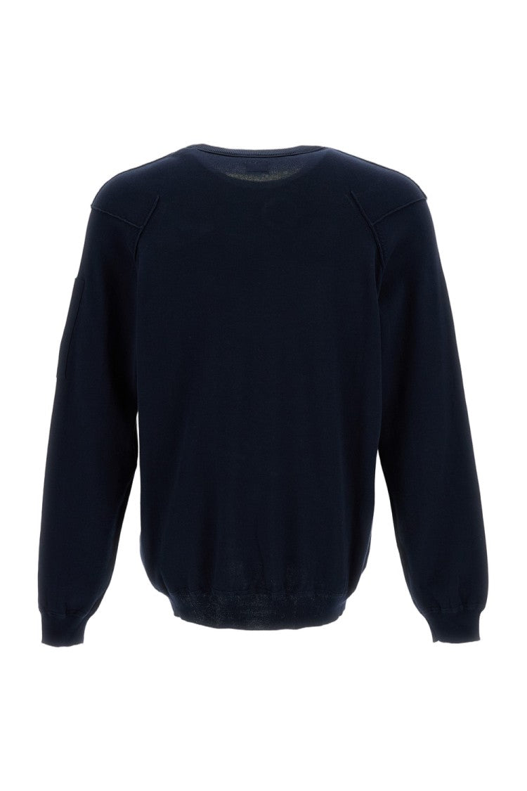 C.P. Company Rib-Knit Sea Island Cotton Crewneck Sweater