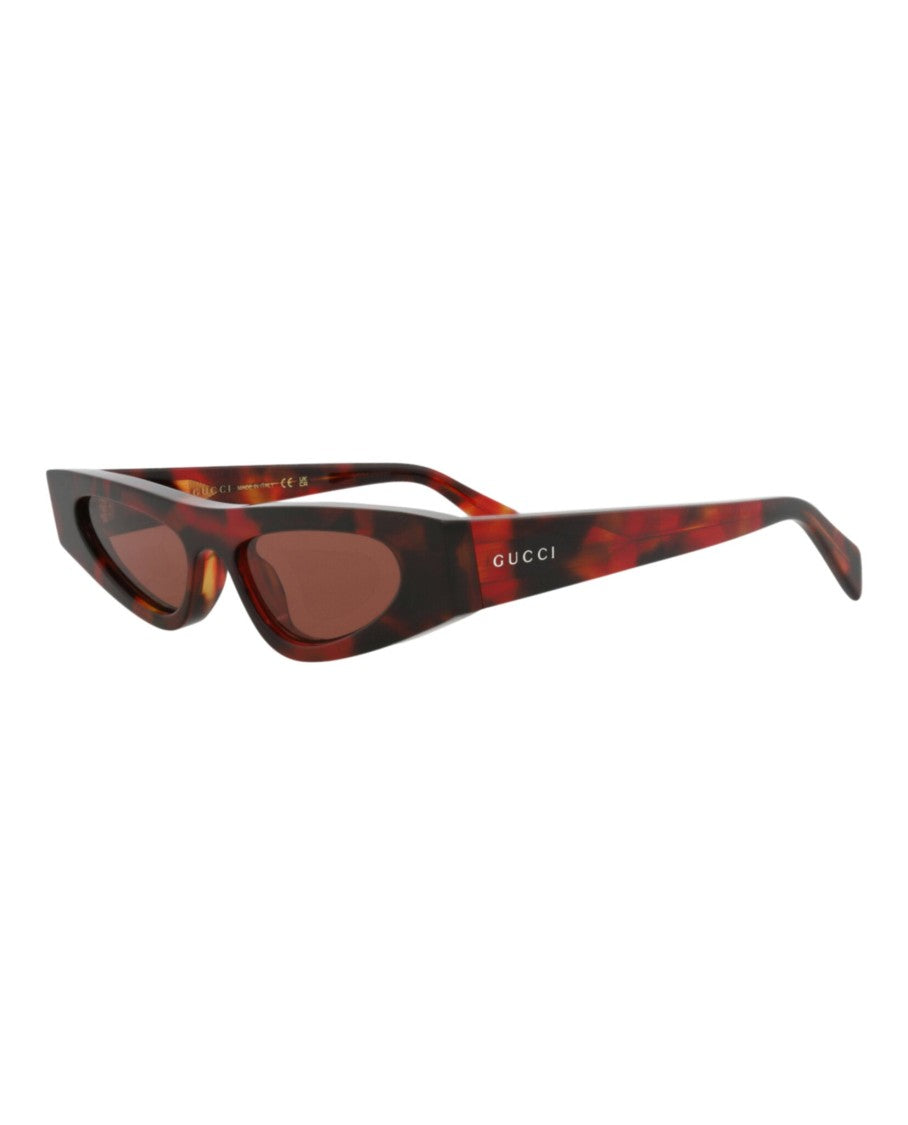 Gucci Cat Eye-Frame Recycled Acetate Sunglasses