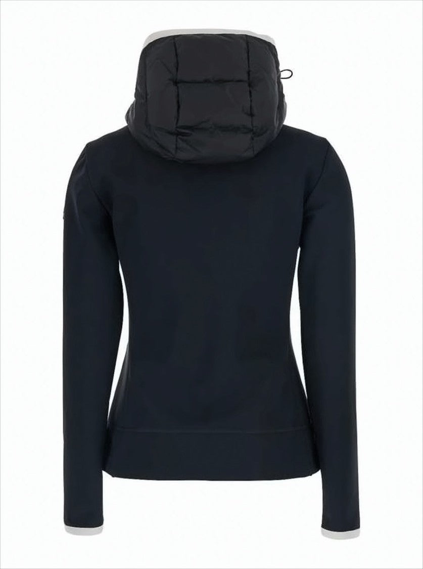 Moncler Quilted Down Jacket With Padded Front