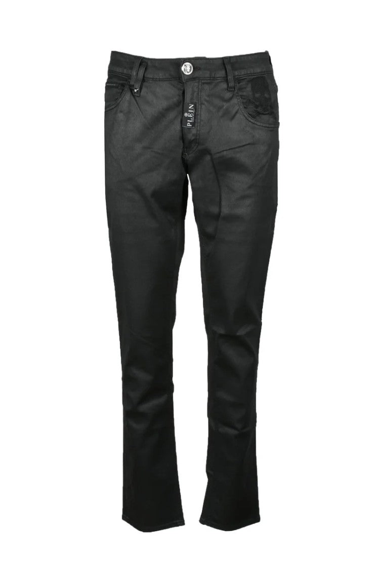 Philipp Plein Slim Fit Jeans - Black