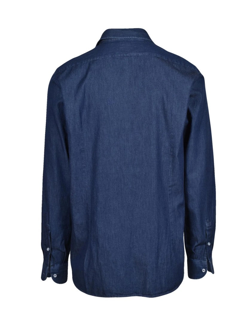 M100 Blue Cotton Shirt