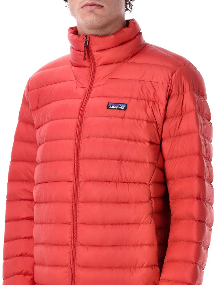 Patagonia Lightweight Down Sweater Jacket With Concealed Pockets