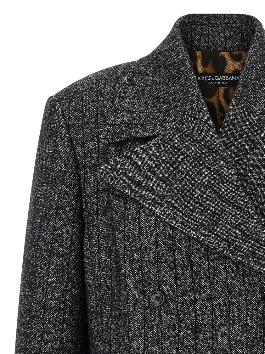 Dolce & Gabbana Striped Wool Blazer