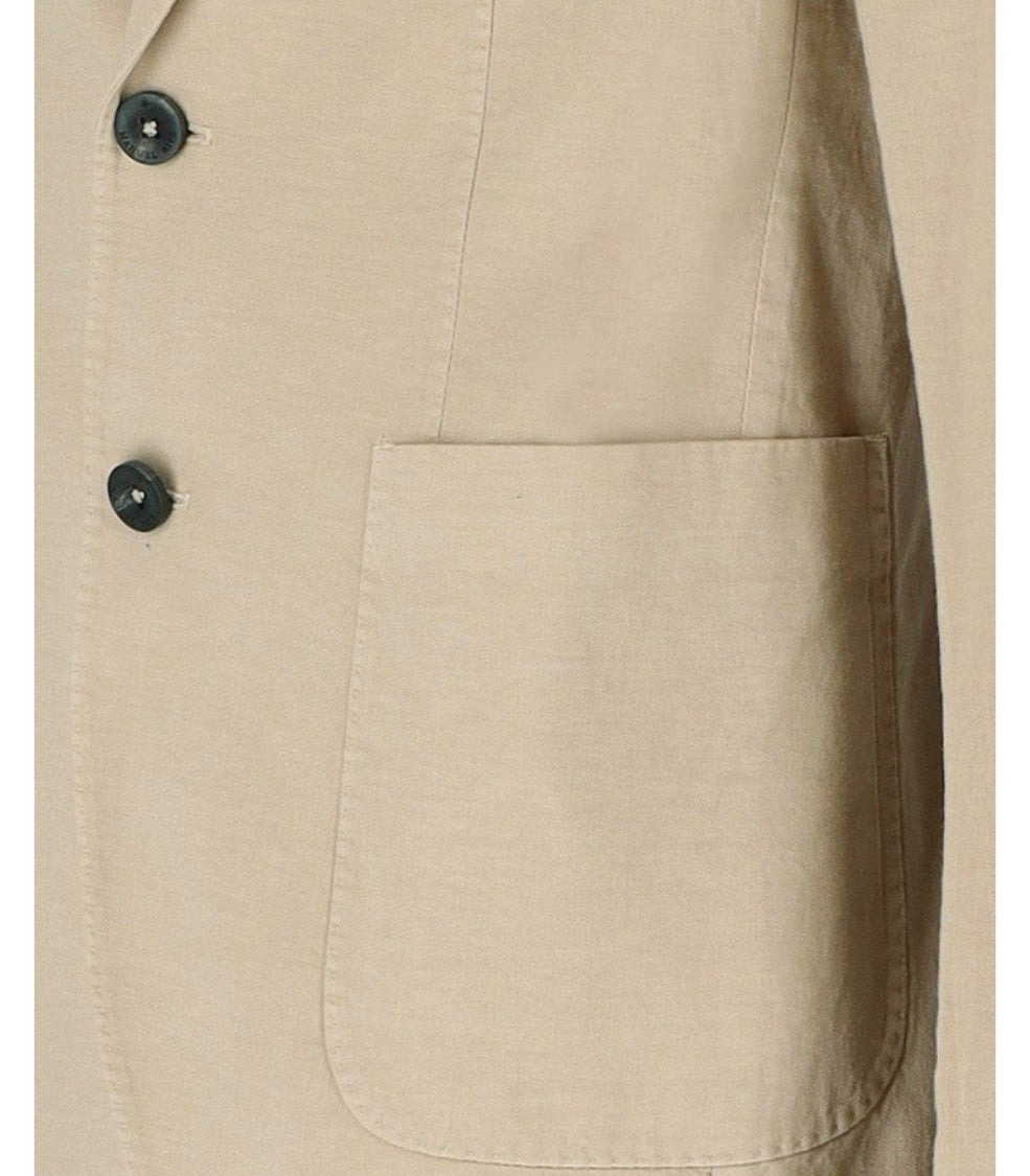 Manuel Ritz Beige Single Breasted Jacket