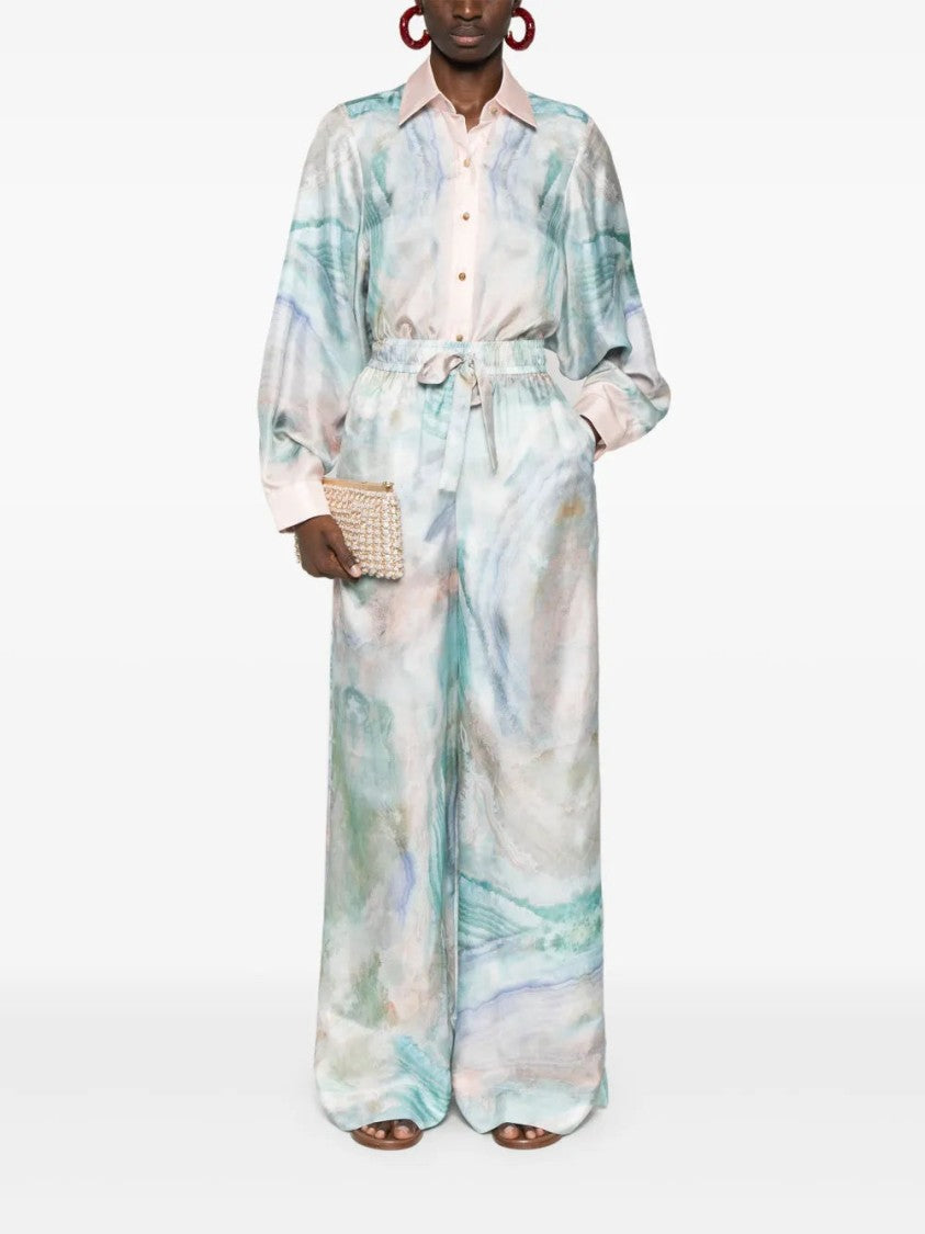 Zimmermann The Illuminate Wide-Leg Trousers