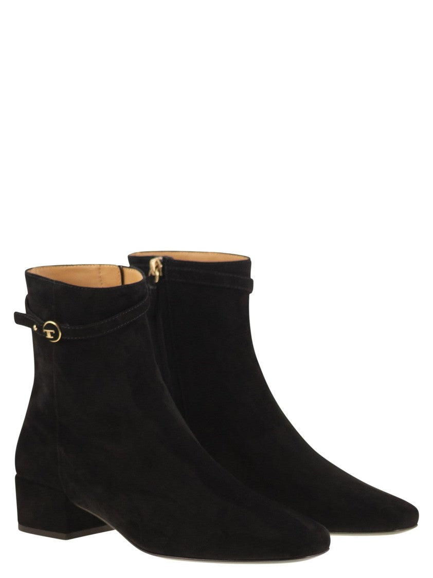Tod's Suede Ankle Boots