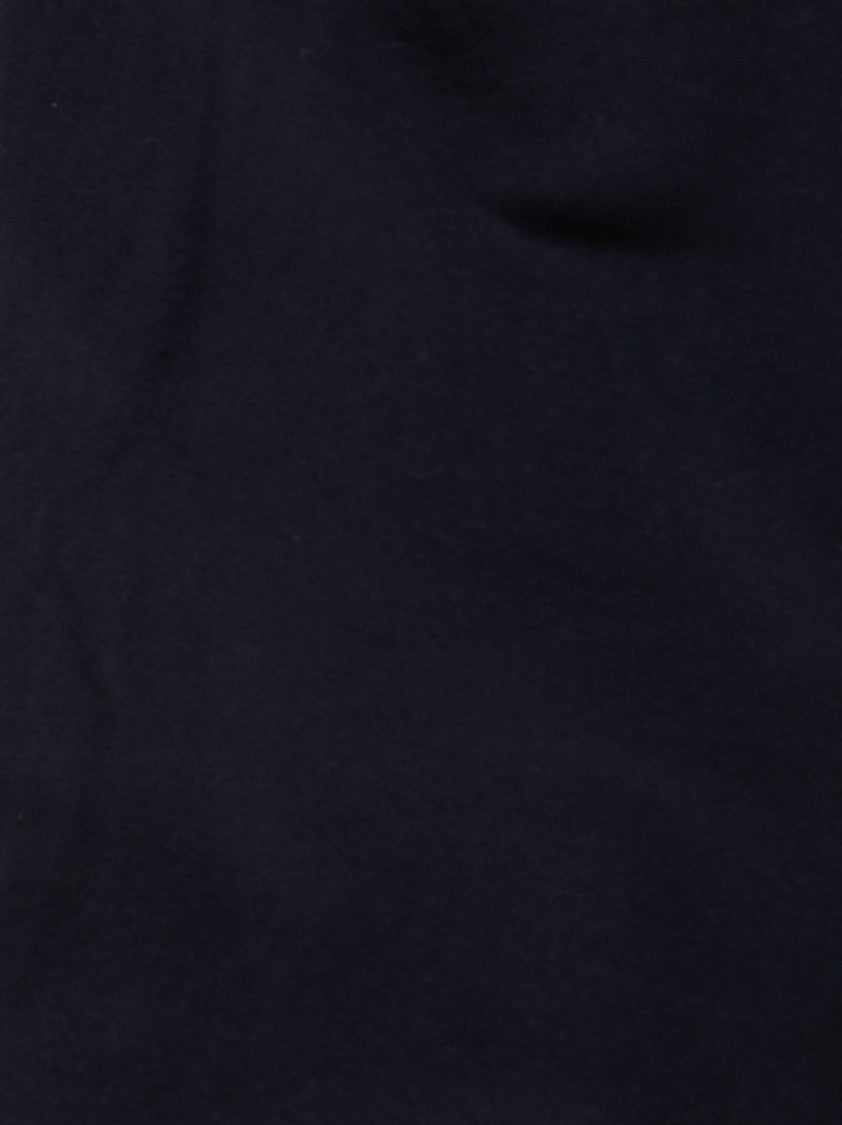 Anaii Solid Dark Navy Scarf With Smooth Texture And Clean Edges