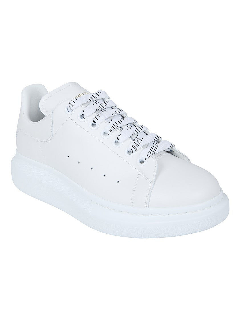 Alexander Mcqueen Elevated Calfskin Leather Sneakers