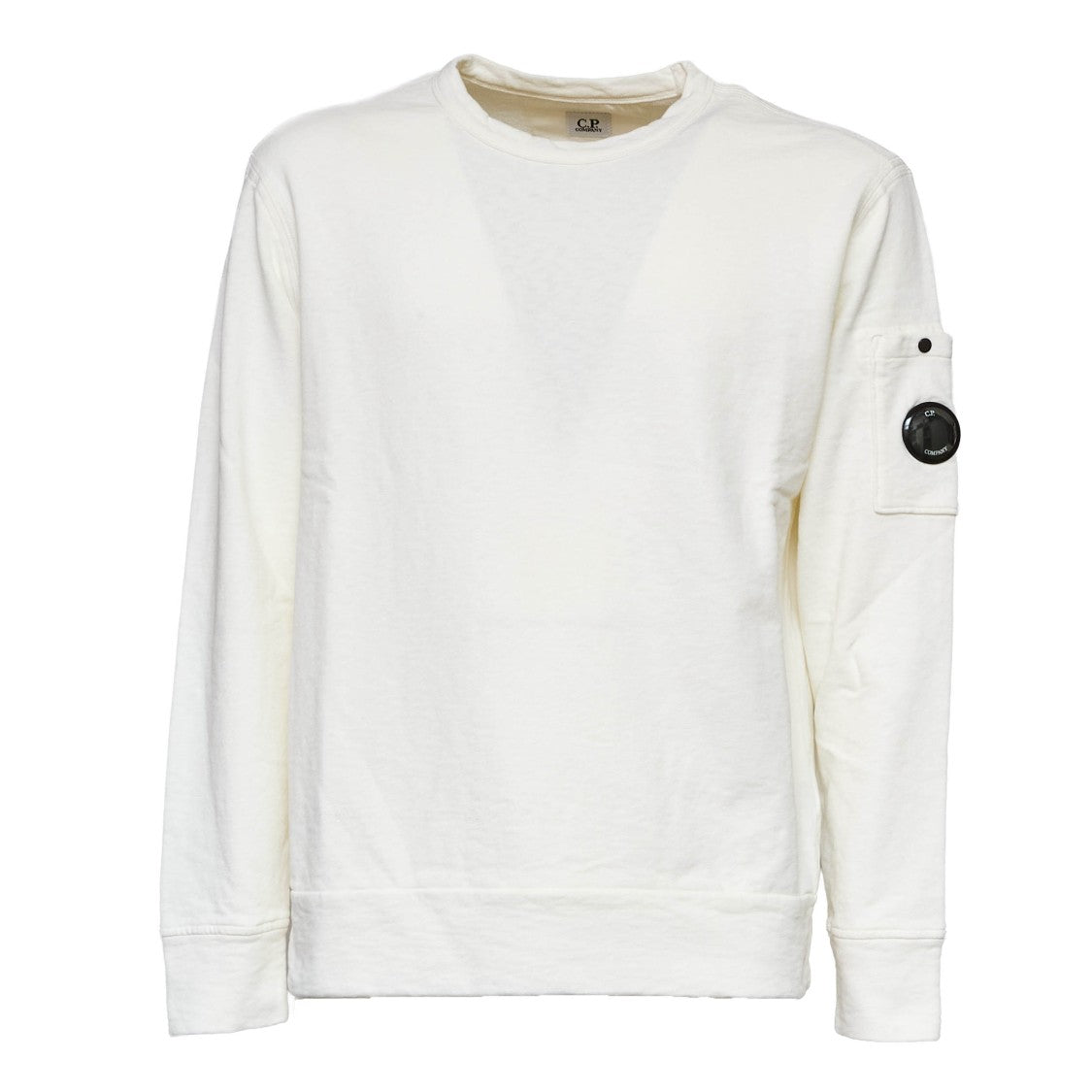 C.P. Company Malfilè Fleece Crewneck Lens Sweatshirt