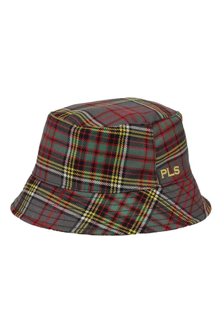 Philosophy Di Lorenzo Serafini Multicolor Tartan Cloche Hat