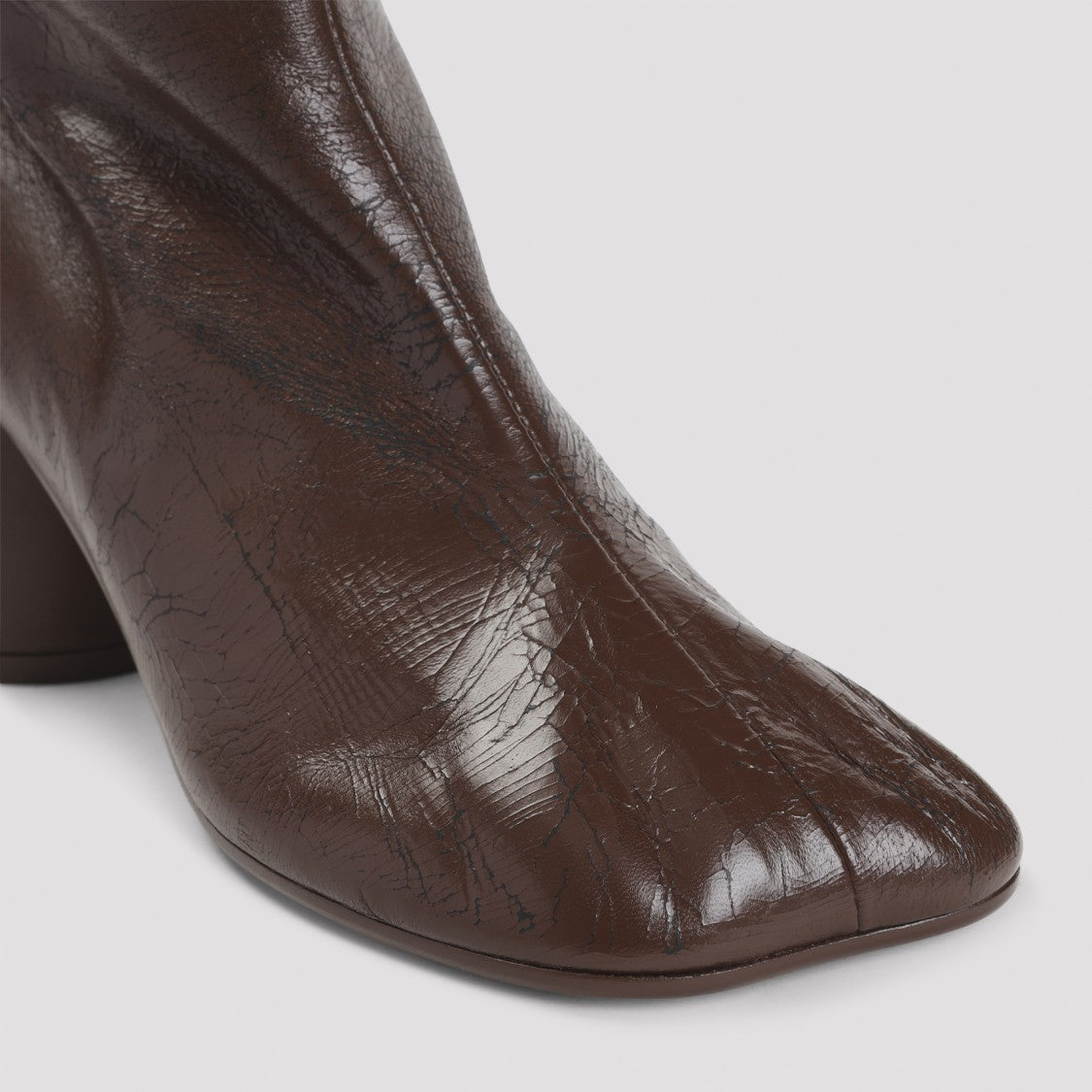 Mm6 By Maison Margiela Black Ovine Leather Boots
