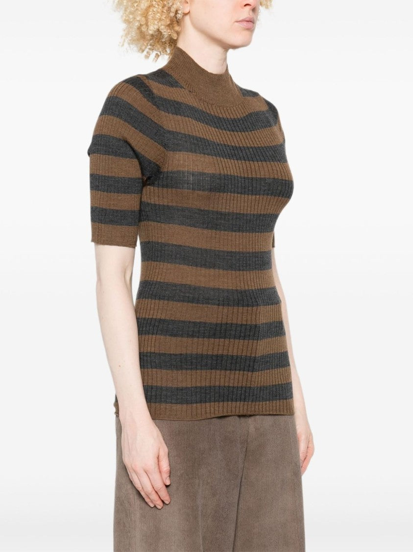 Majestic Filatures Fitted Mock Neck Top