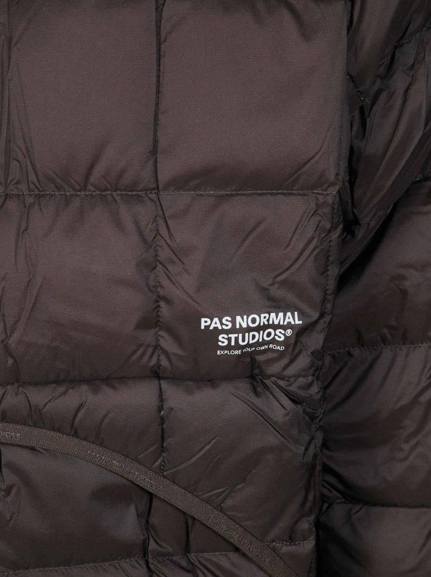 Pas Normal Studios Off-Race Down Liner Quilted High Collar Down Jacket