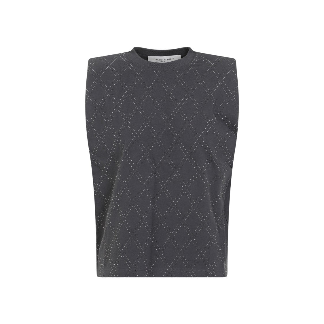 Golden Goose Anthracite Cotton T-Shirt