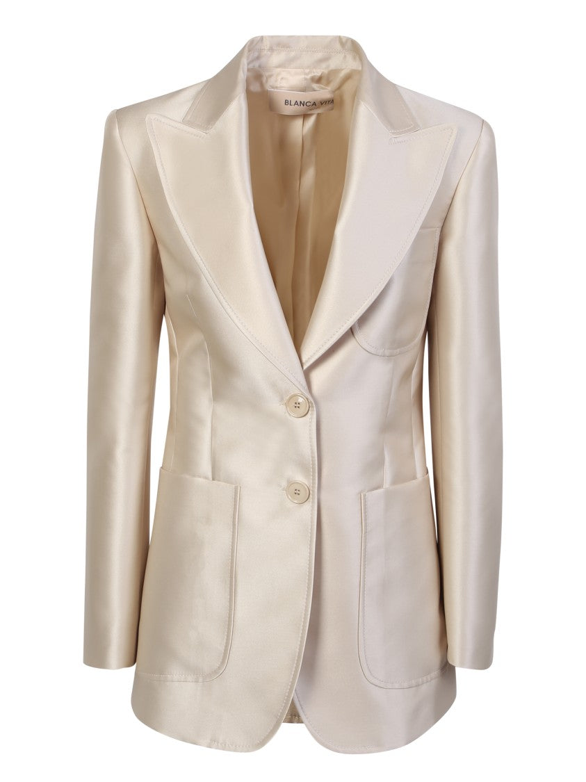 Blanca Vita Ivory Ginseng Blazer