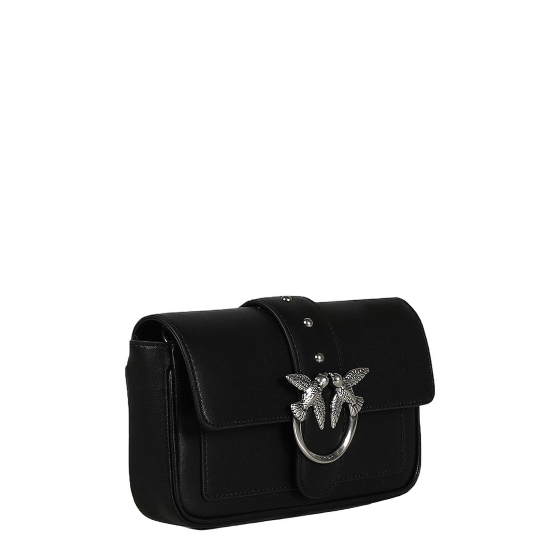 Pinko Flap Closure Leather Bag