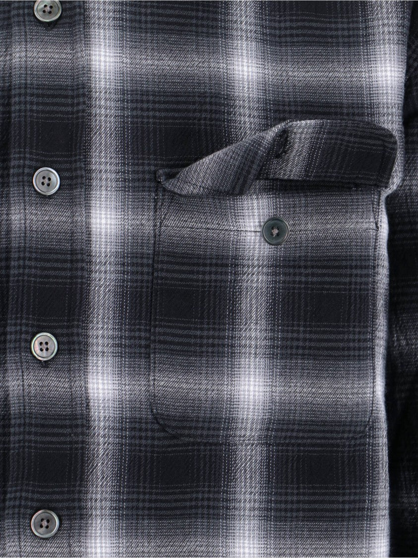 Our Legacy "Moss" Checked Shirt In Multi-Colour Cotton
