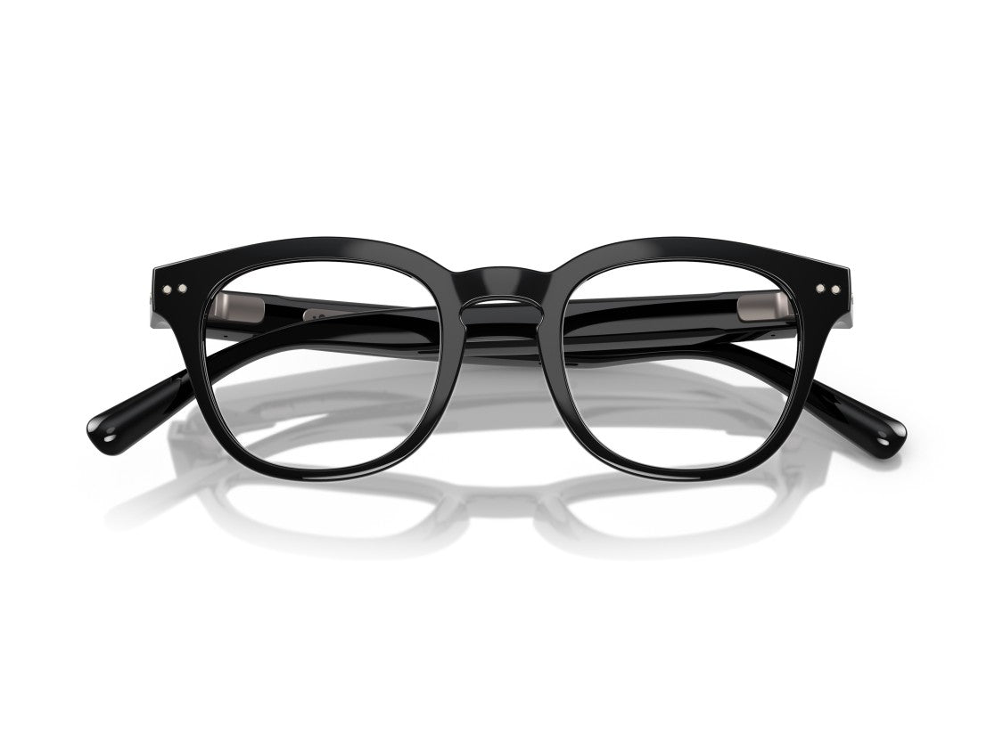 Nuance Audio Black 0Aw5002 Keyhole Sunglasses