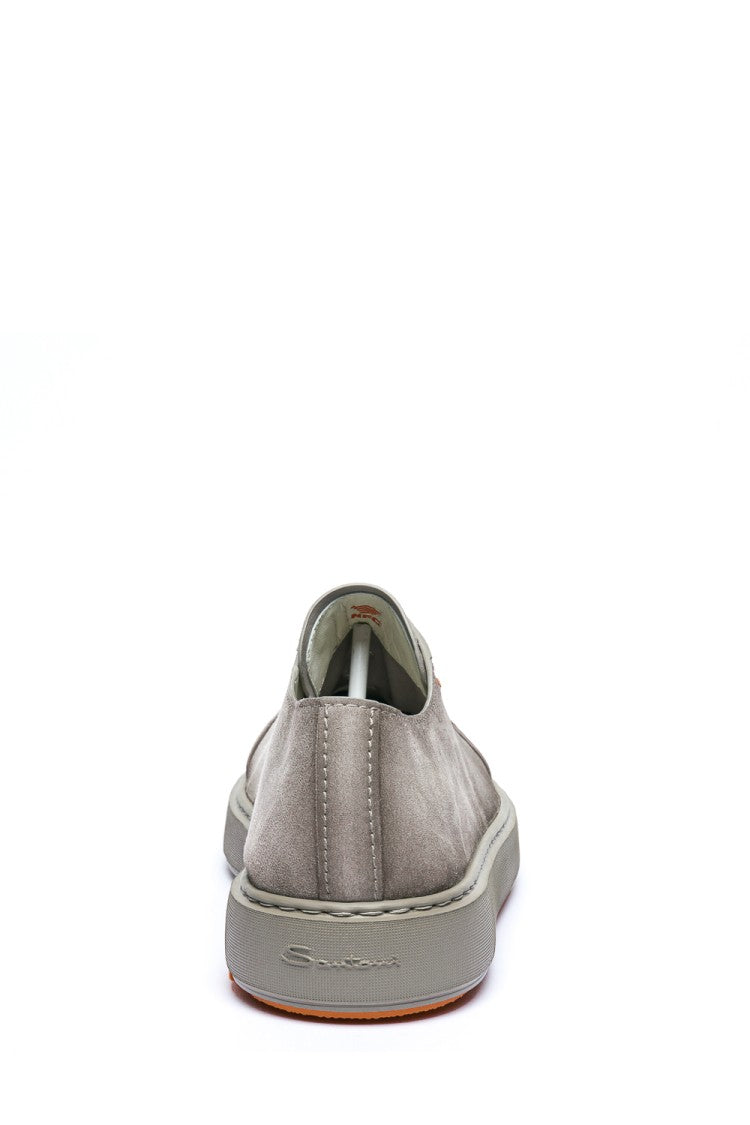 Santoni Cleanic Model Suede Sneakers