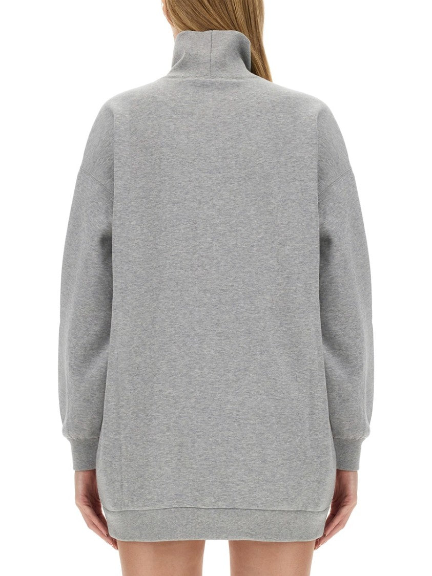 Gucci Embroidered Oversized Cotton Sweatshirt