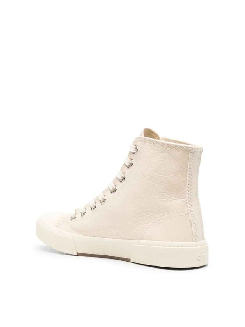Balenciaga Paris Logo High-Top Sneakers