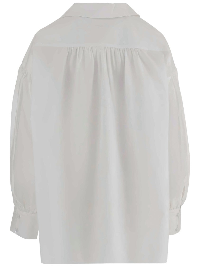 By Malene Birger Oversized White Organic Cotton Shirt