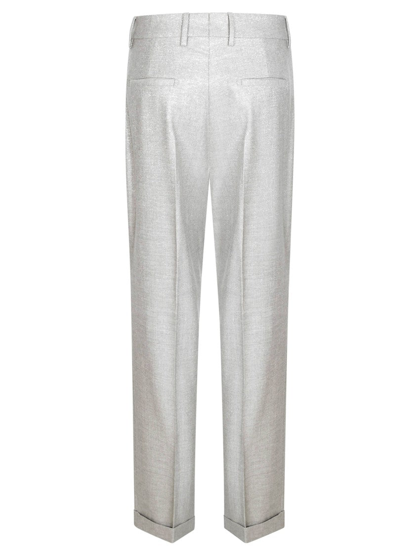 Berwich Tailored High-Waisted Straight-Leg Pants