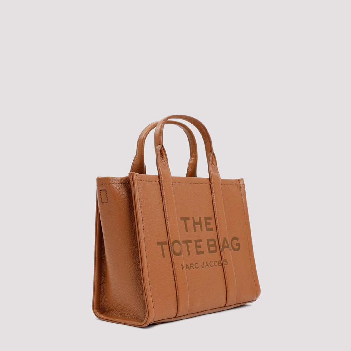 Marc Jacobs The Leather Medium Tote Tan Bag
