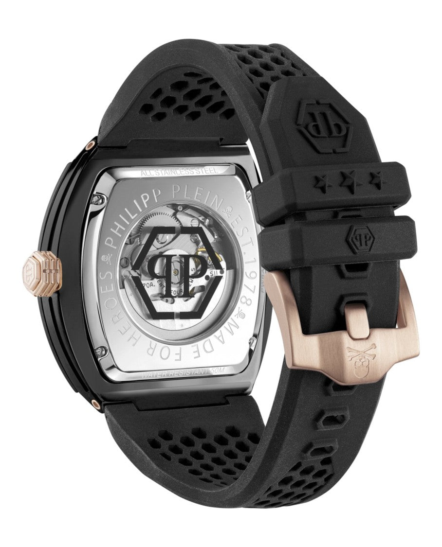 Philipp Plein Keleton Ecoceramic Automatic Watch With Skeleton Dial
