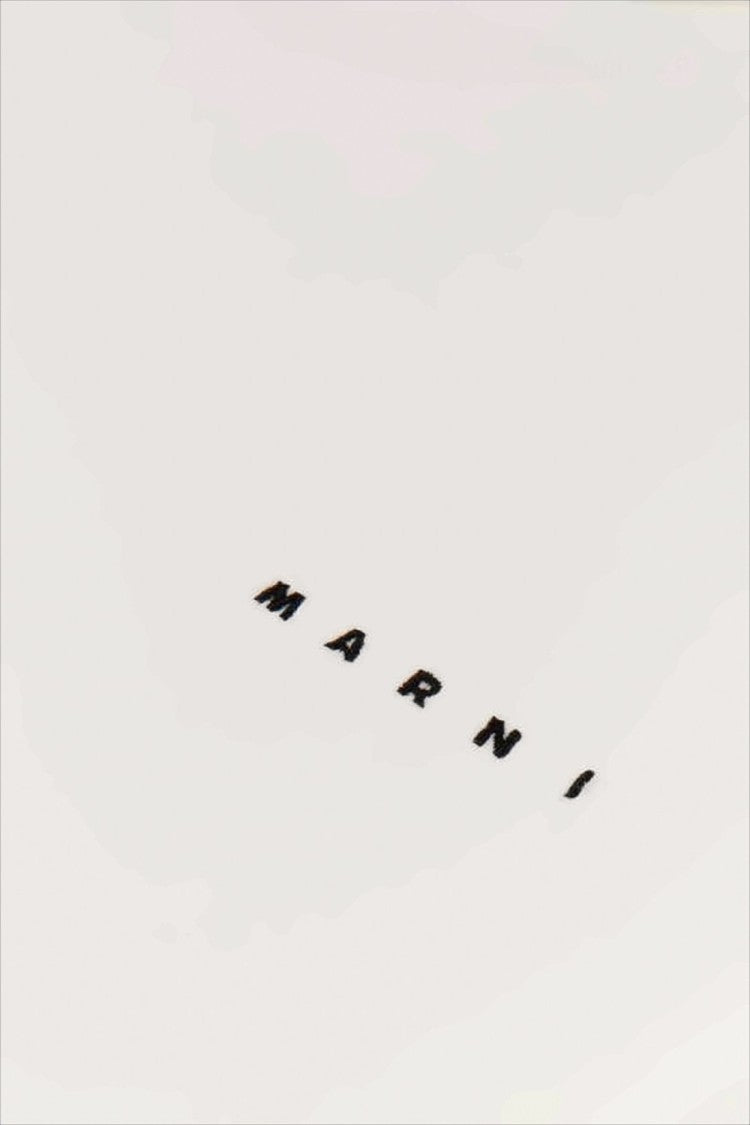 Marni Classic Crew Neck Short Sleeve T-Shirt With Subtle Logo