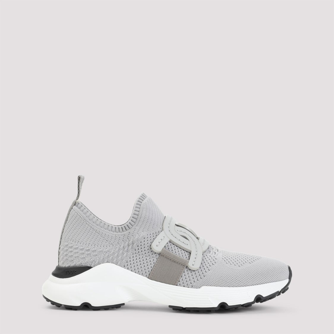 Tod's Breathable Grey Sneakers With Supportive Rubber Sole