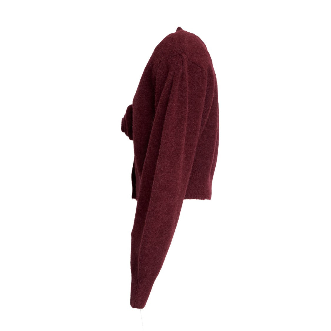 Rotate Florina Knit Cardigan With Puff Sleeves