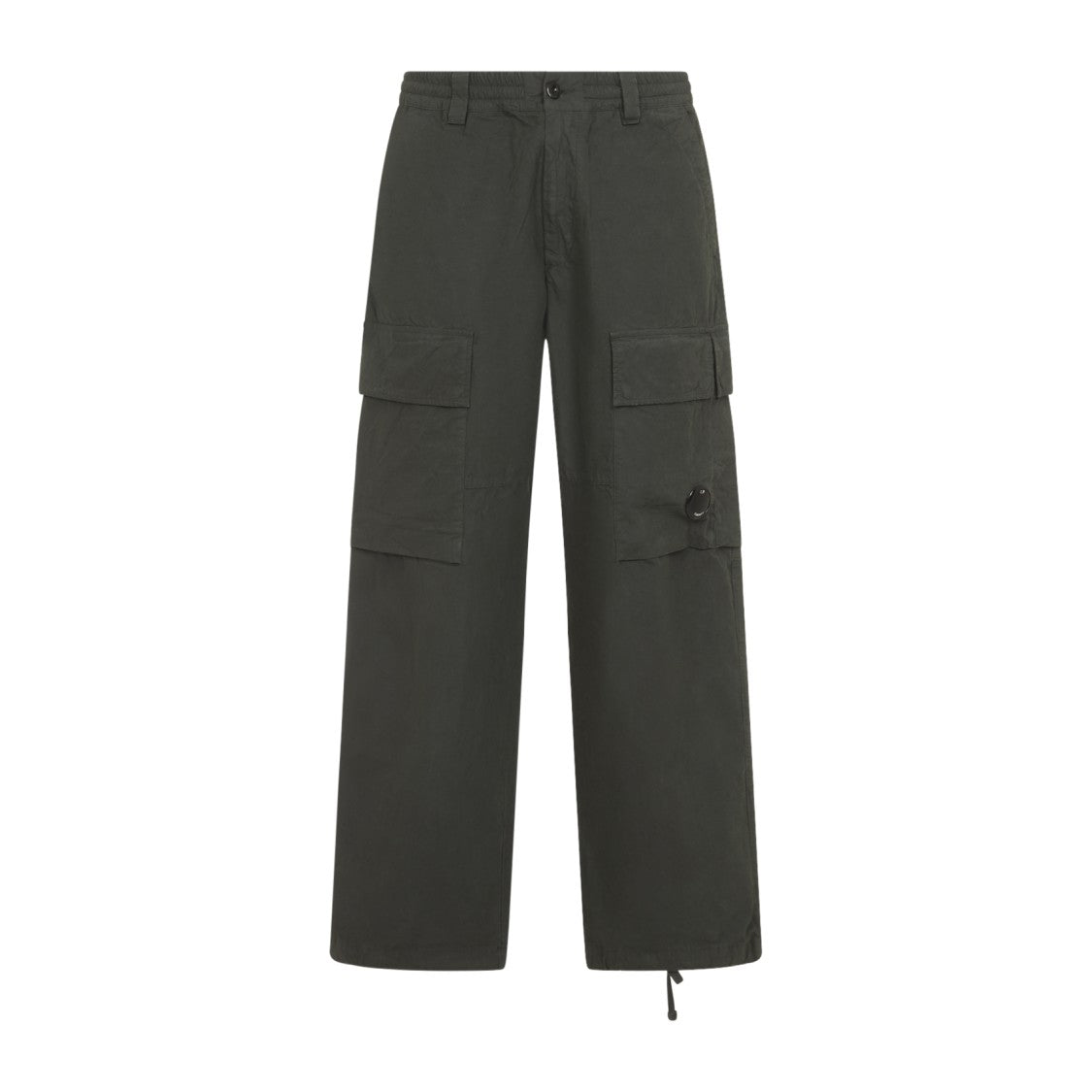 C.P. Company Cargo Trousers With Distinctive Lens Detail And Adjustable Hem