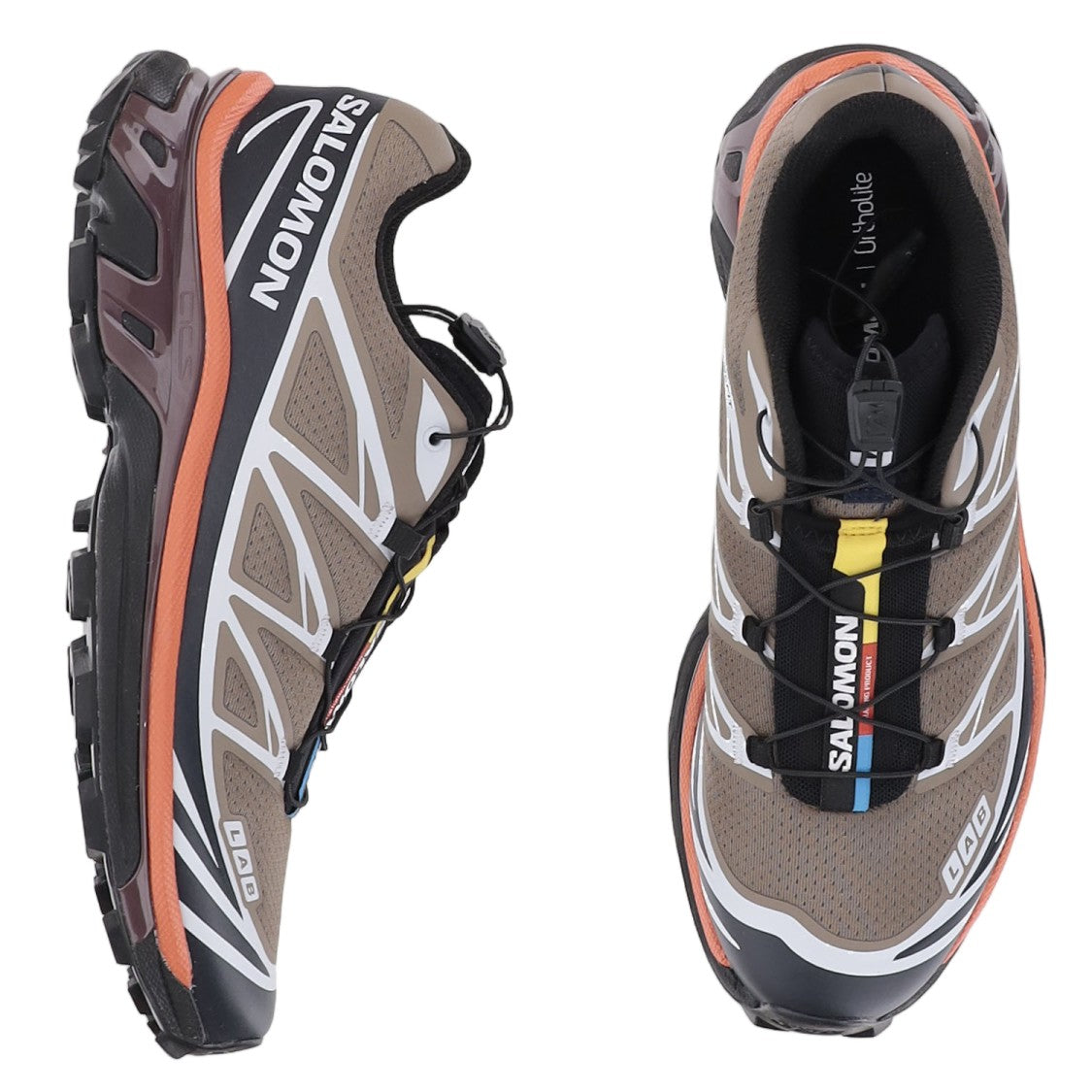 Salomon Multicolor Mesh Xt-6 Sneakers With Traction Outsole