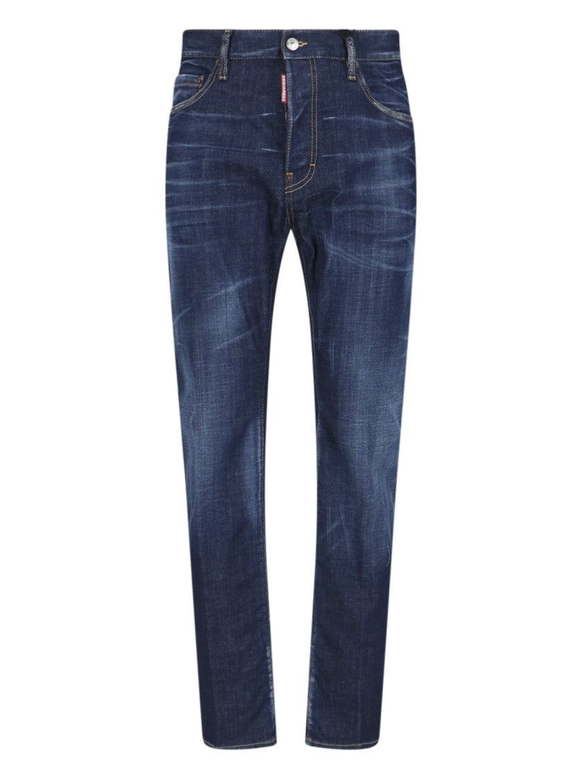 Dsquared2 "642" Straight Jeans – Blue