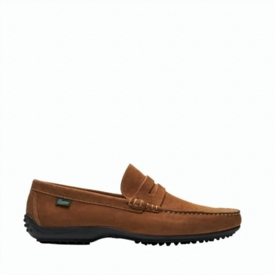 Paraboot Penny Strap Loafers With Suede And Leather Upper