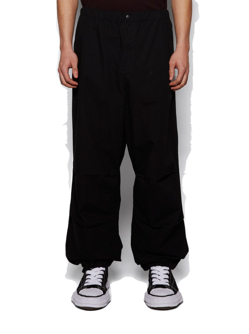 Maison Mihara Yasuhiro Parachute Trousers Black
