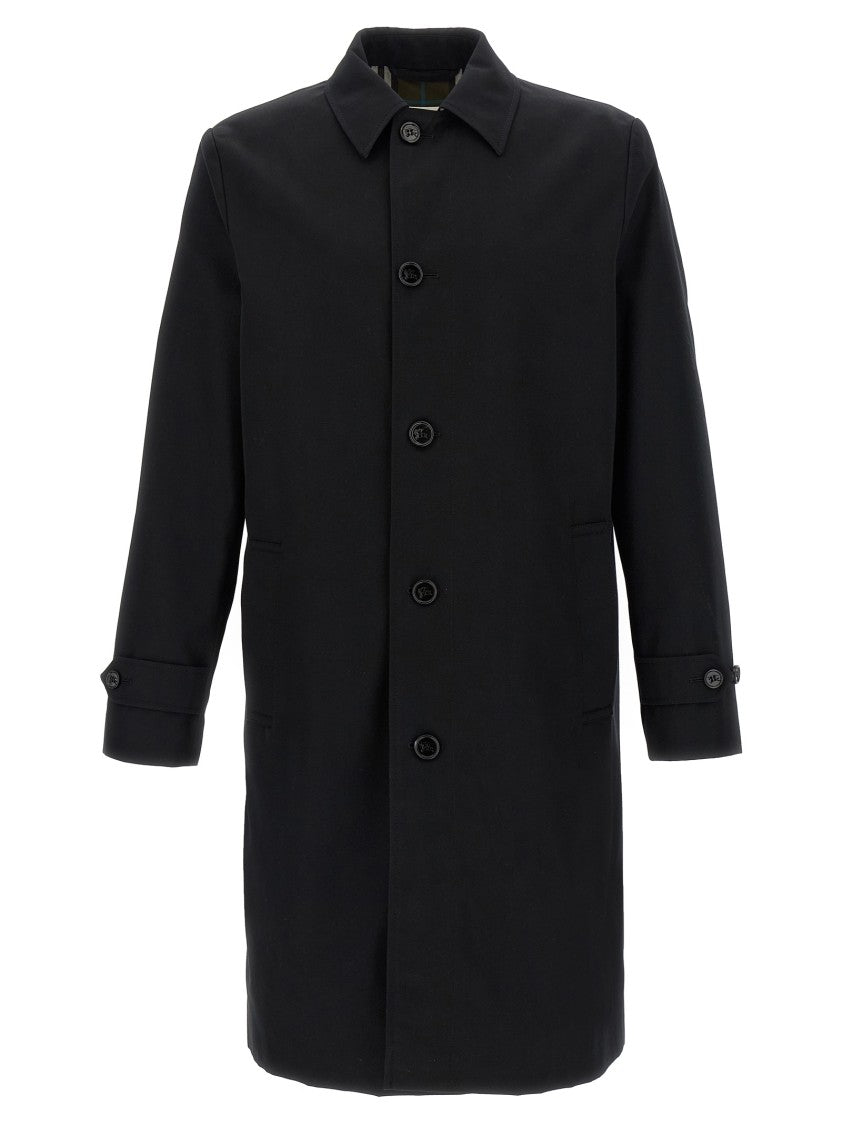Burberry Single-Breasted Medium Car Coat