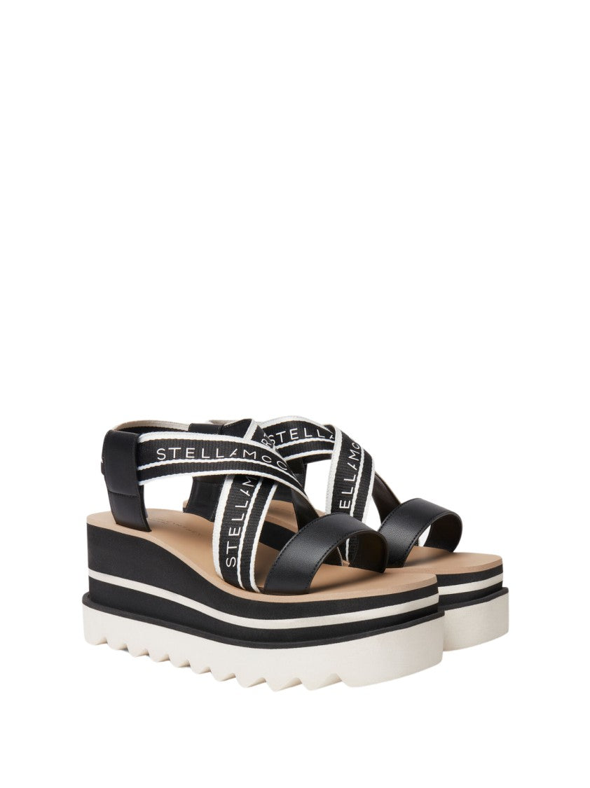 Stella Mccartney Chunky Platform Sandals With Wide Straps